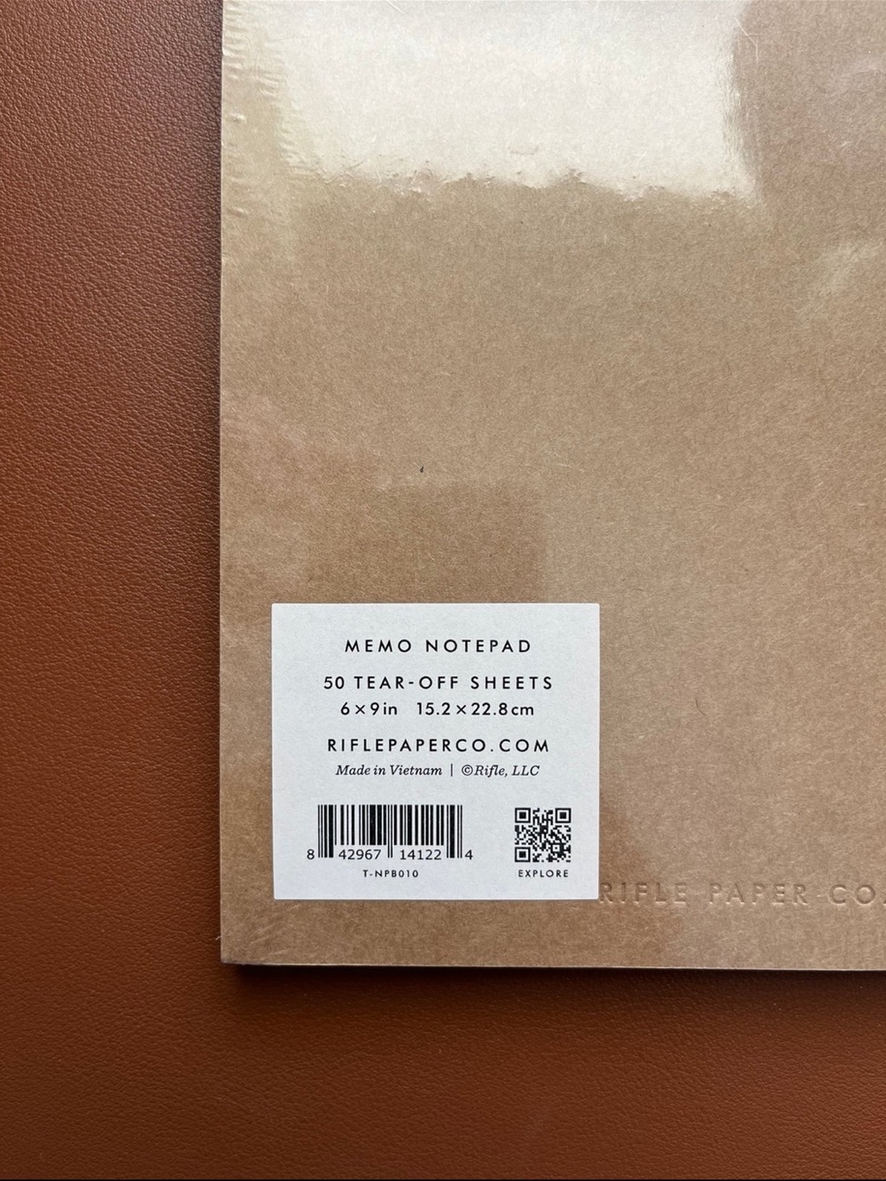 Rifle Paper Co. Weekly Planner Notepad - Picture 2 of 2